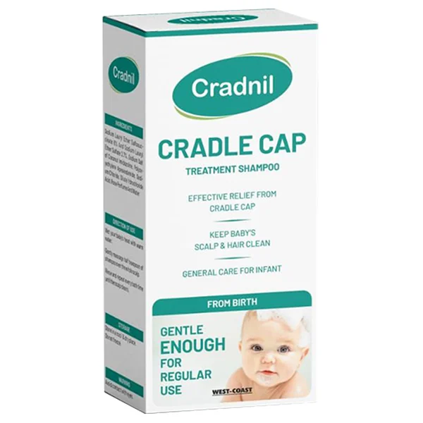 Cradnil Infants Cradle Cap Treatment Shampoo 100 ml