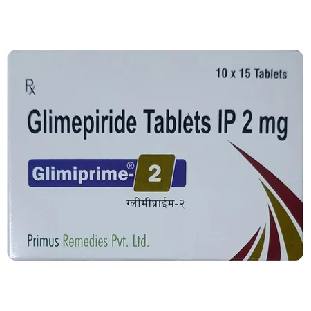 Glimiprime-2 Tablet 15's