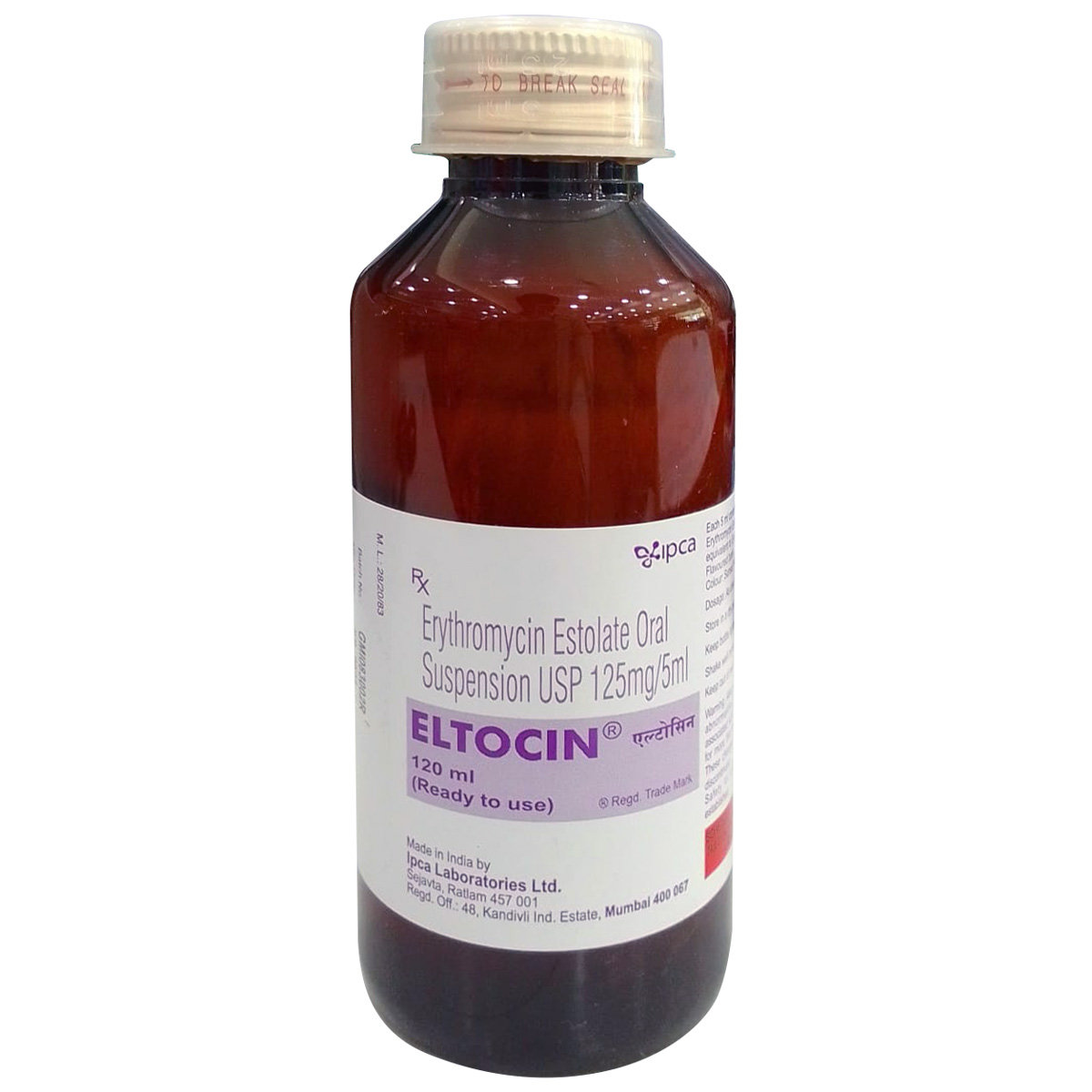 Eltocin Suspension 120 ml, Pack of 1 SUSPENSION Eltocin Suspension 120 ml, Pack of 1 SUSPENSION