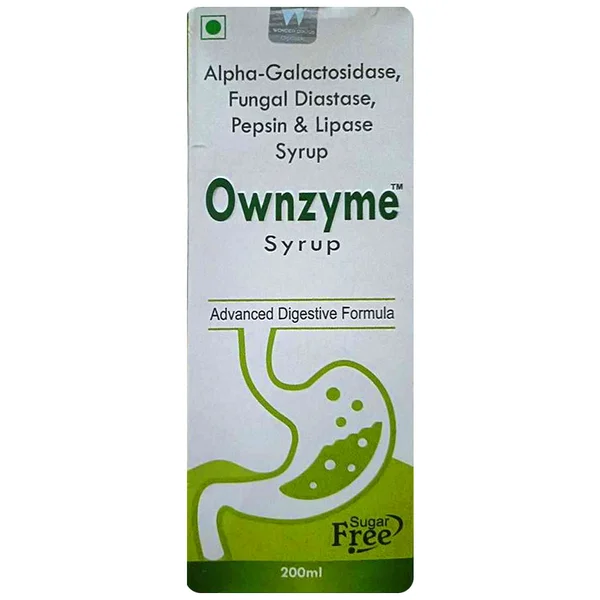 Ownzyme Syrup 200 ml, Pack of 1 Syrup