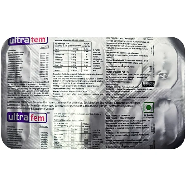 Ultra Fem Capsule 10's