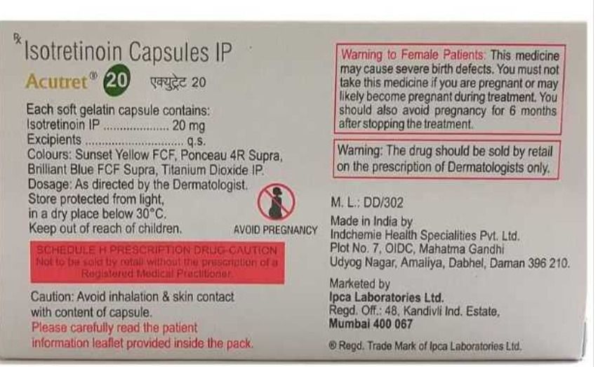 isotretinoin without prescription