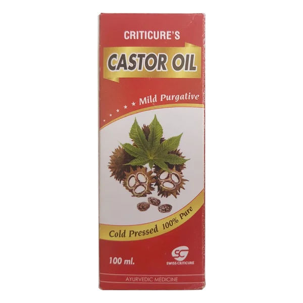 Castor Oil (Criticure's) 100 ml, Pack of 1