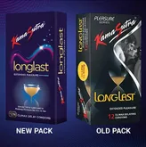 Kamasutra Longlast Condoms, 12 Count, Pack of 1