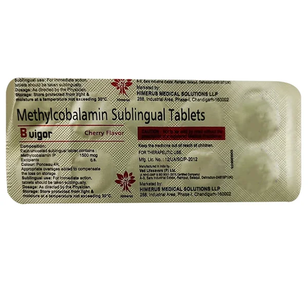 Bvigor Cherry Sublingual Tablet 10's