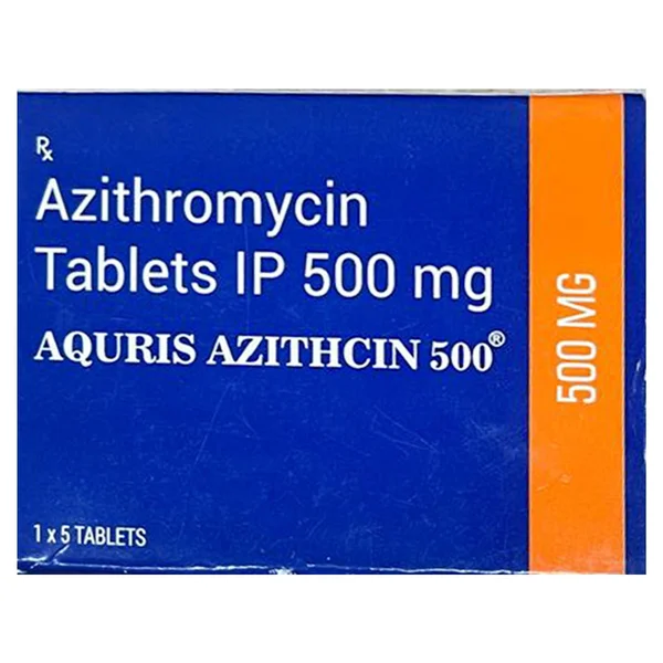 Aquris Azithcin 500 Tablet 5's