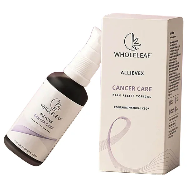 Wholeleaf Allievex Cancer Care Pain Relief Oil, 50 ml, Pack of 1