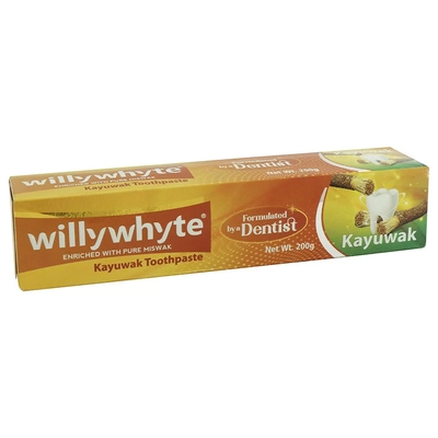 Willywhyte Kayuwak Toothpaste, 200 gm, Pack of 1