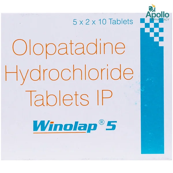 Winolap 5 Tablet 10's, Pack of 10 TABLETS