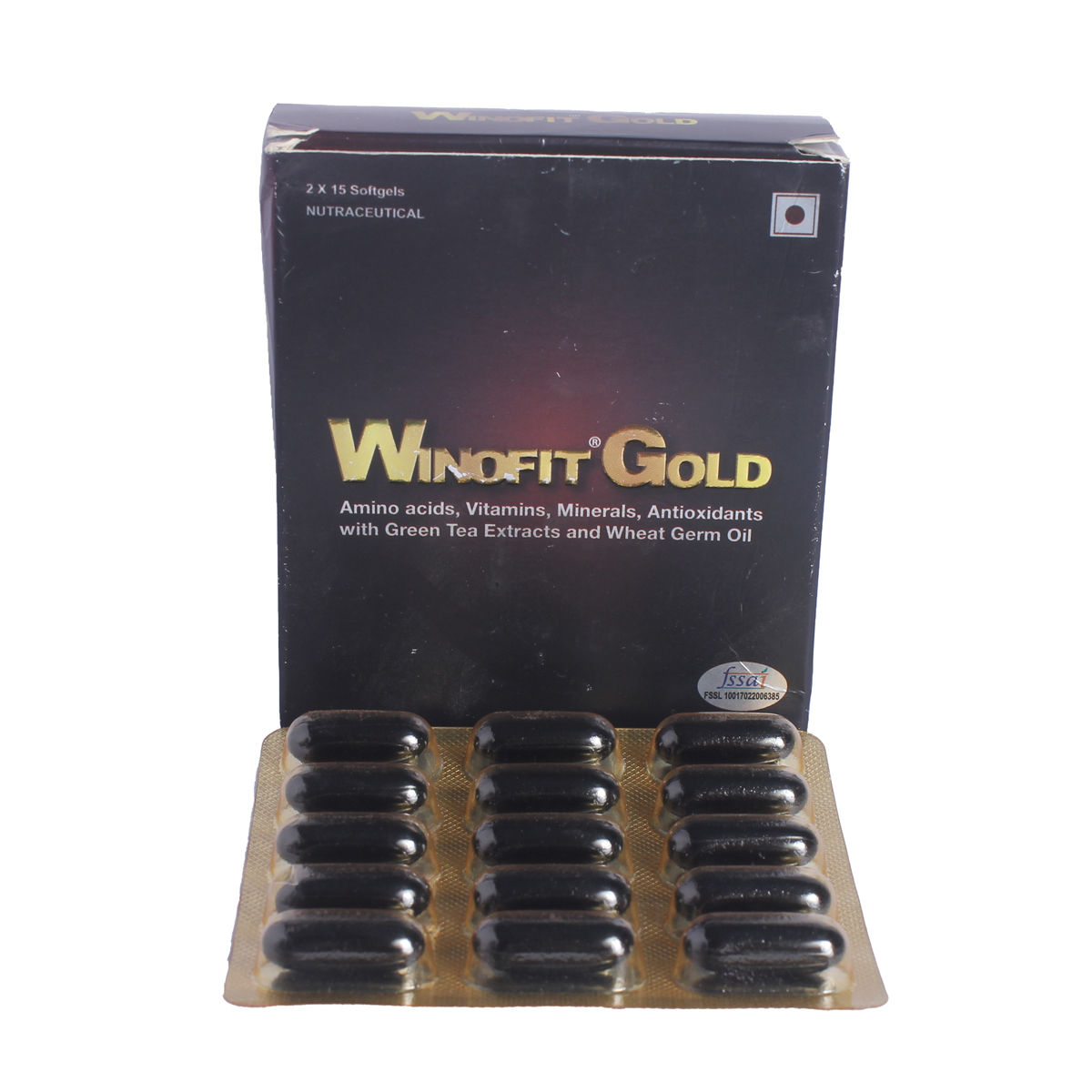 Winofit Gold Capsule 15's Price, Uses, Side Effects, Composition