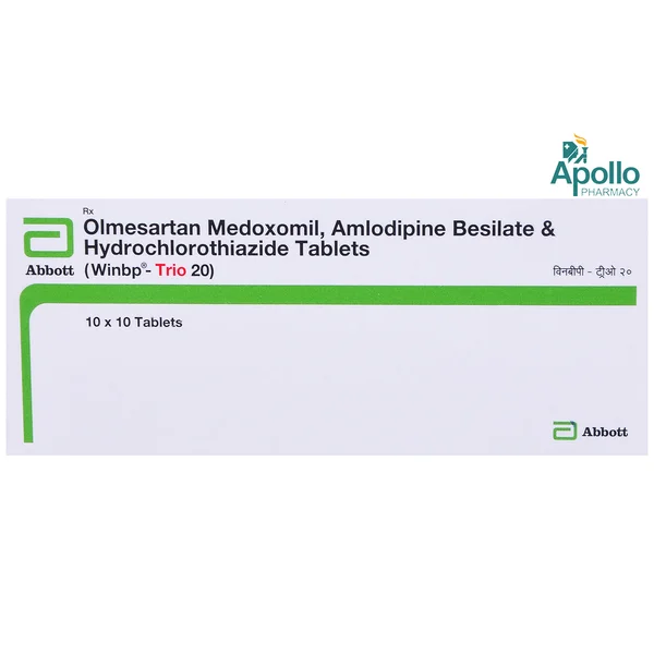 Winbp Trio 20 Tablet 10's