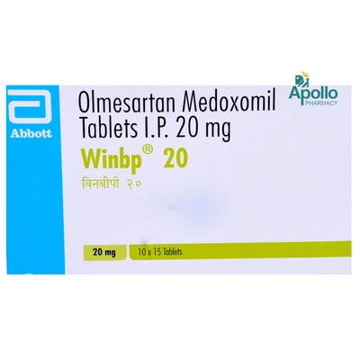 Winbp 20 Tablet 15's, Pack of 15 TABLETS