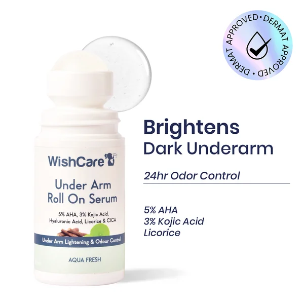 Wishcare Aqua Fresh Under Arm Roll On Serum, 50 ml