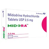 Midora 2.5 mg Tablet 30's, Pack of 30 TabletS