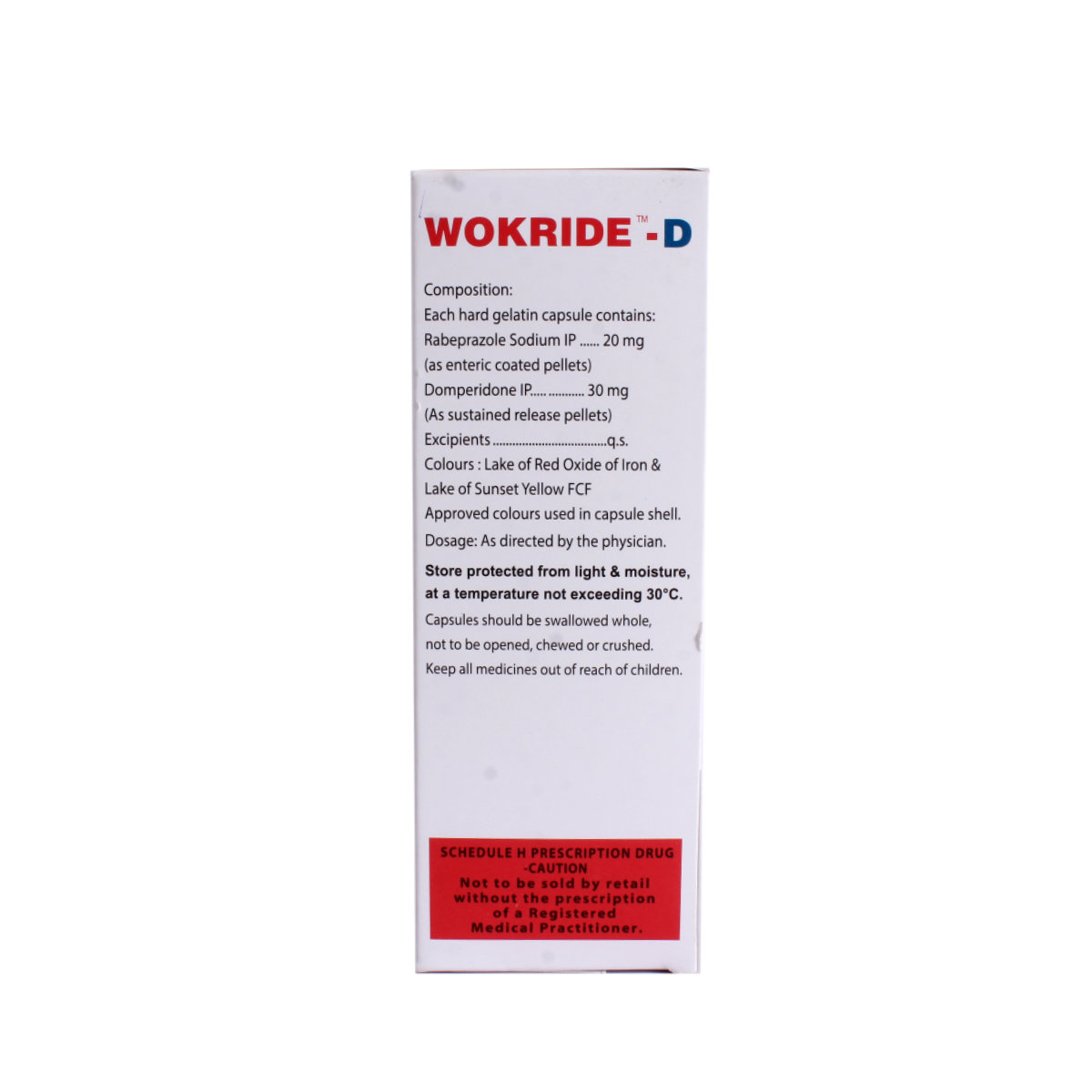 Wokride-D Capsule 15's, Pack of 15 Wokride-D Capsule 15's, Pack of 15