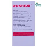 Wokride 20 mg/75 mg Capsule 15's, Pack of 15 CAPSULES
