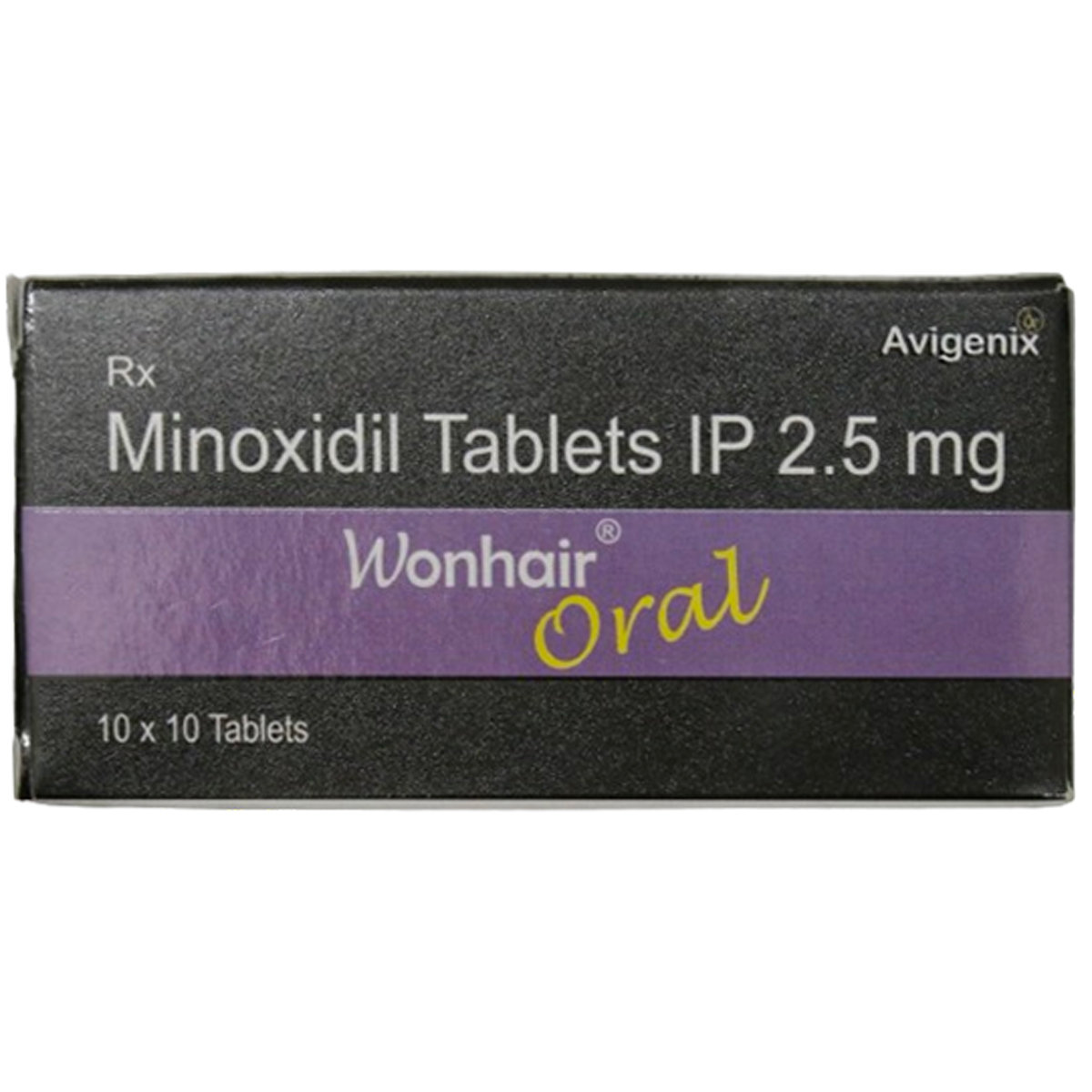 Wonhair Oral 2.5 mg Tablet 10's, Pack of 10 TABLETS Wonhair Oral 2.5 mg Tablet 10's, Pack of 10 TABLETS