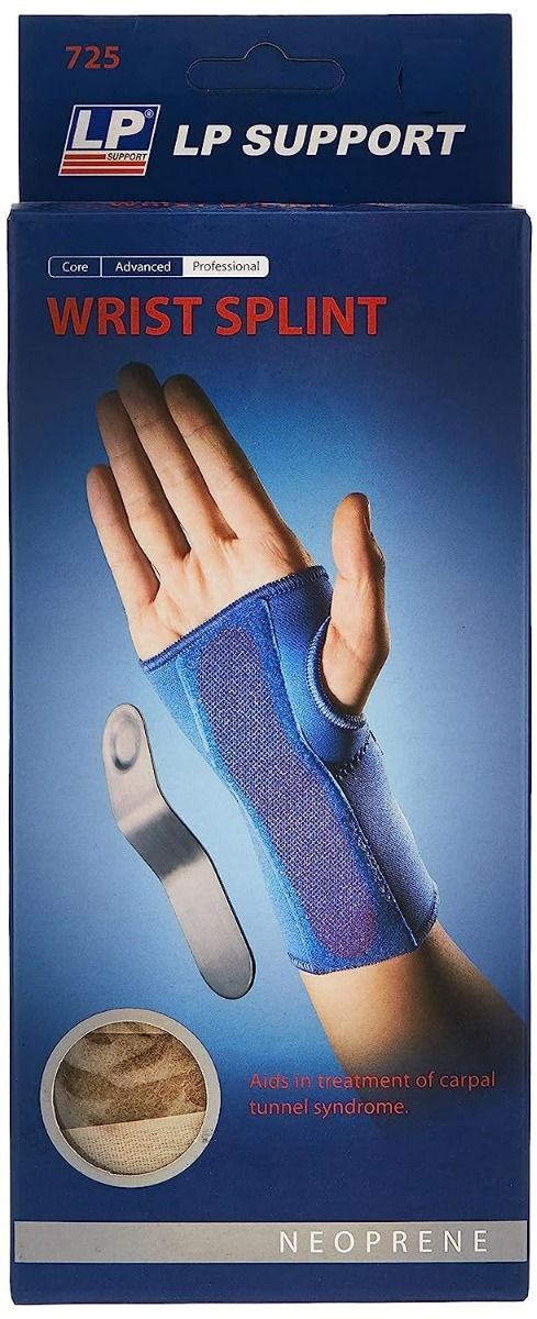 LP Wrist Splint Right Medium, 1 Count | Uses, Benefits, Price | Apollo ...