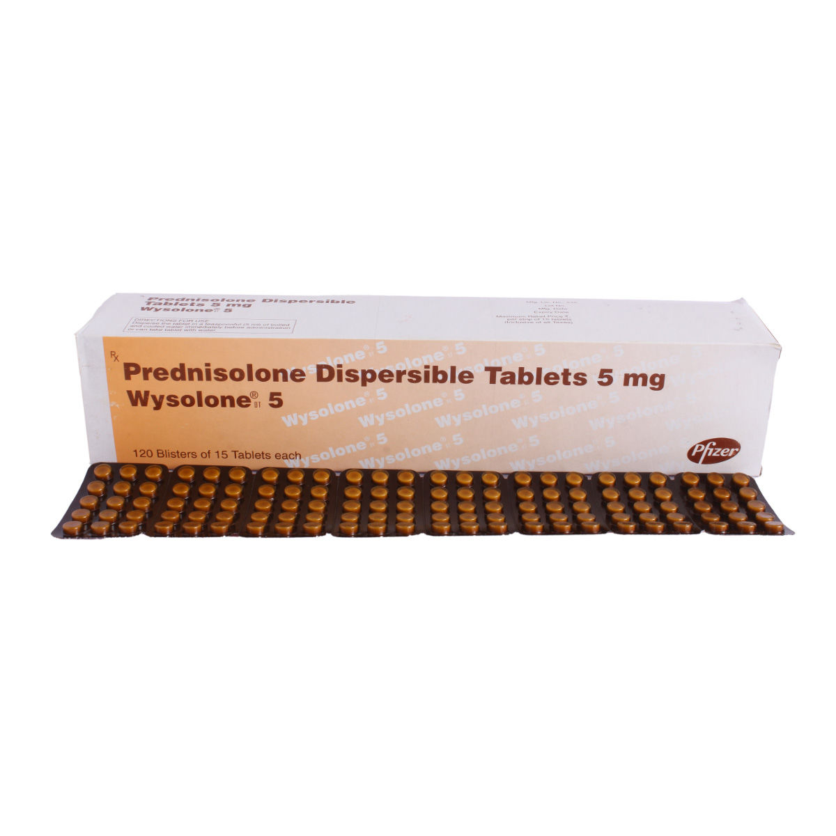 Buy Wysolone DT 5 mg Tablet 10's Online