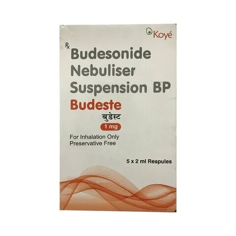 Budeste 1 mg Respules 5 x 2 ml, Pack of 1 INHALER Budeste 1 mg Respules 5 x 2 ml, Pack of 1 INHALER
