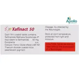 Xafinact 50 Tablet 10's, Pack of 10 TABLETS
