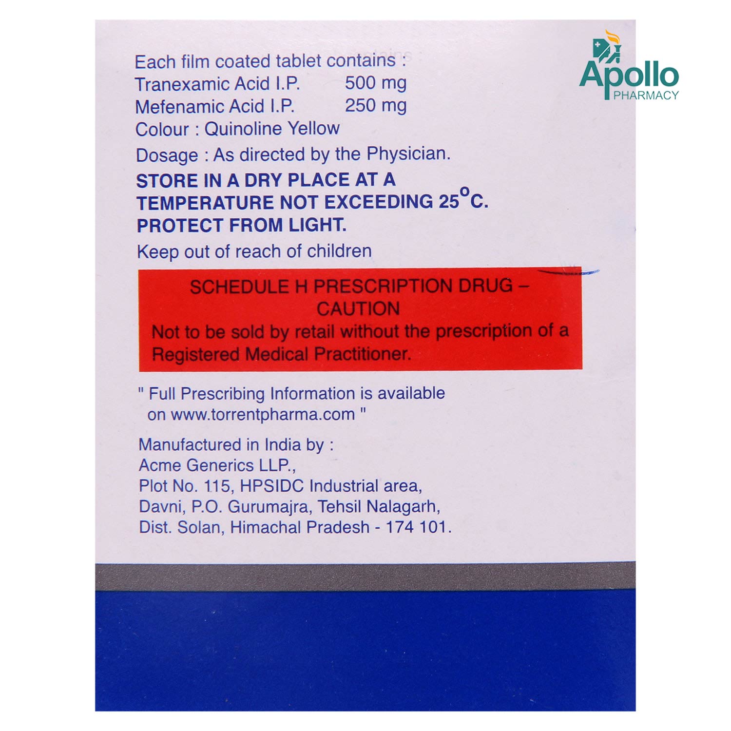 Xamic MF Tablet 10's, Pack of 10 Xamic MF Tablet 10's, Pack of 10