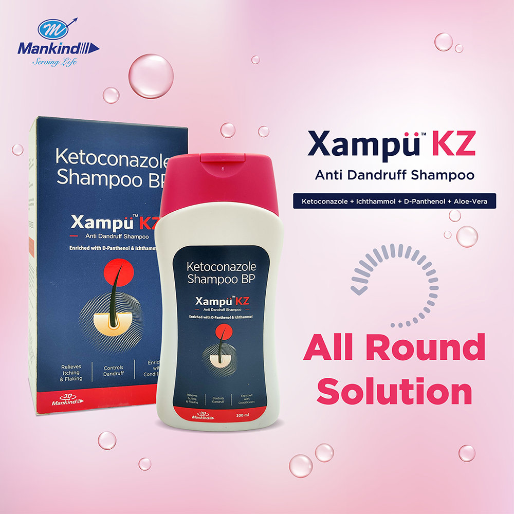 Xampu KZ 2% Shampoo 100 ml | Ketoconazole | For Dry, Oily & Sensitive Scalp | Men & Women | Hydrates Scalp | Reduces Itchiness & Flakes, Pack of 1 Shampoo Xampu KZ 2% Shampoo 100 ml | Ketoconazole | For Dry, Oily & Sensitive Scalp | Men & Women | Hydrates Scalp | Reduces Itchiness & Flakes, Pack of 1 Shampoo