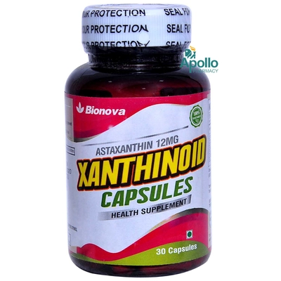 Xanthinoid 12mg Capsule 30's, Pack of 1