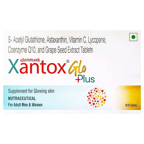 Xantox Glo Plus Tablet 10's