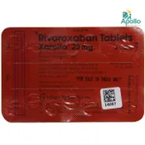 Xarelto 20 mg Tablet 14's, Pack of 1 Tablet