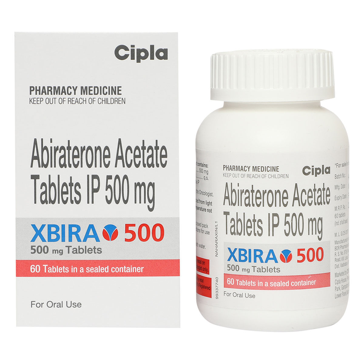 Xbira 500 Tablet 60's Xbira 500 Tablet 60's