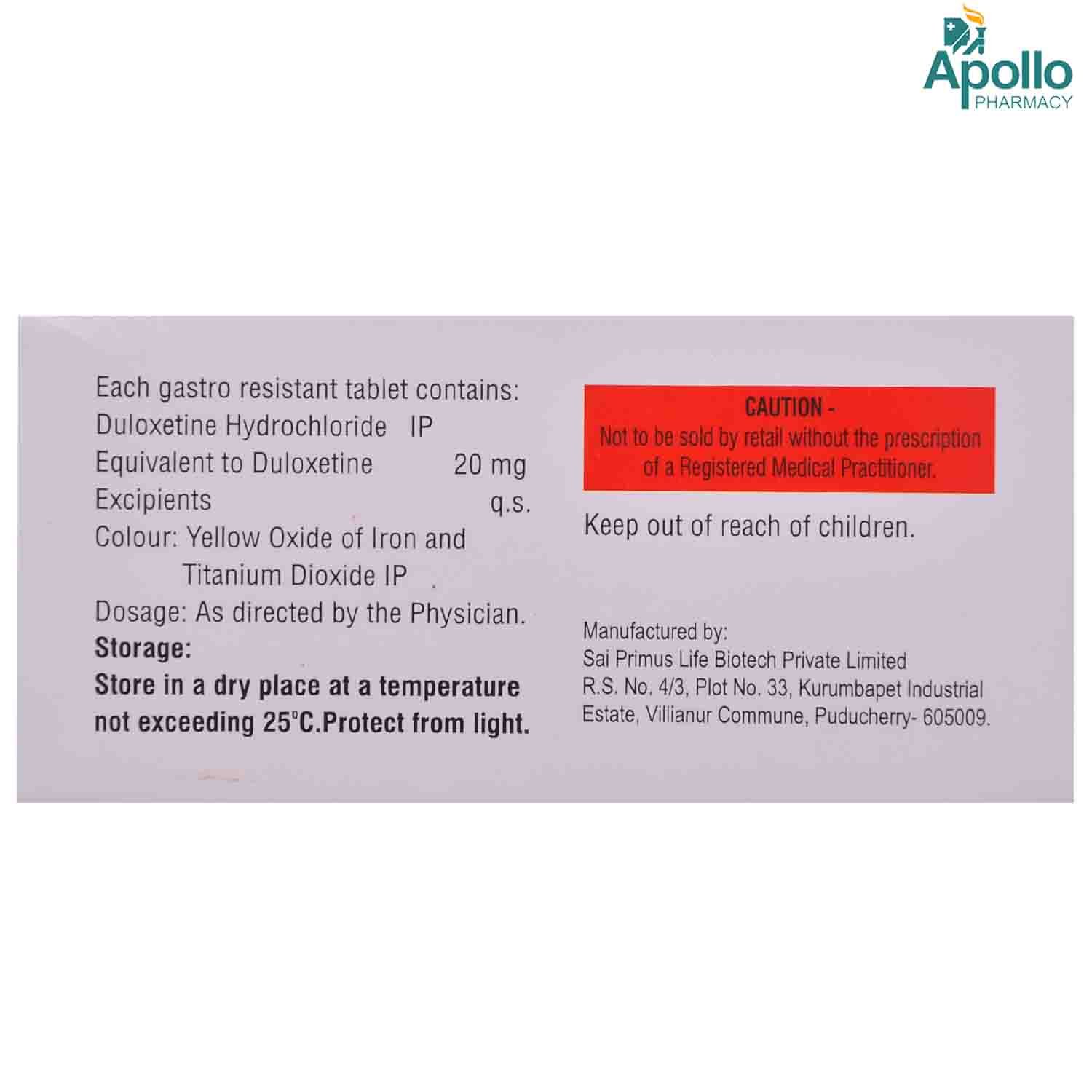 Xeldin 20 Tablet 10's, Pack of 10 TABLETS Xeldin 20 Tablet 10's, Pack of 10 TABLETS