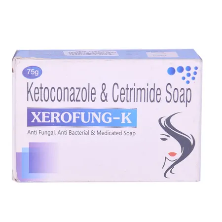 Xerofung K Soap, 75 gm
