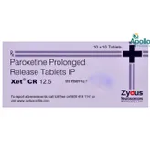 Xet CR 12.5 Tablet 10's, Pack of 10 TABLETS