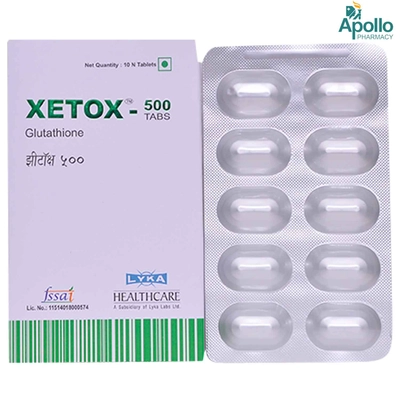 Xetox 500 Tablet 10's, Pack of 10 TABLETS