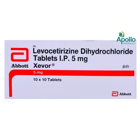 Xevor 5 mg Tablet 10's