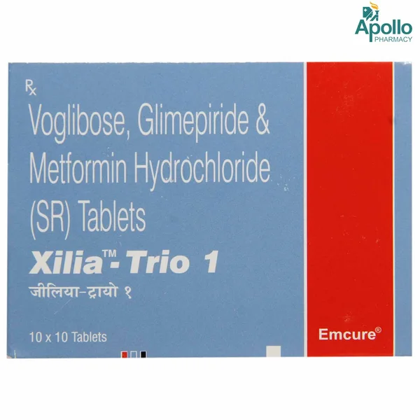 XILIA TRIO 1MG TABLET