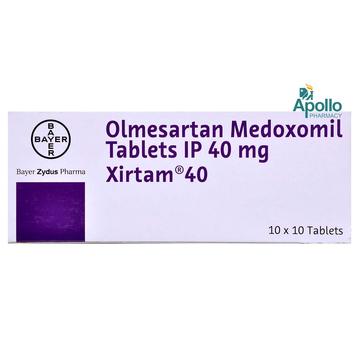 Xirtam 40 Tablet 10's, Pack of 10 TABLETS Xirtam 40 Tablet 10's, Pack of 10 TABLETS