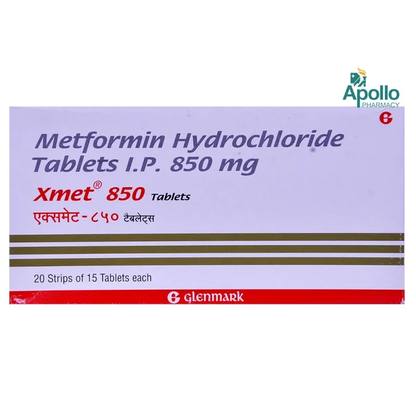 XMET 850MG TABLET