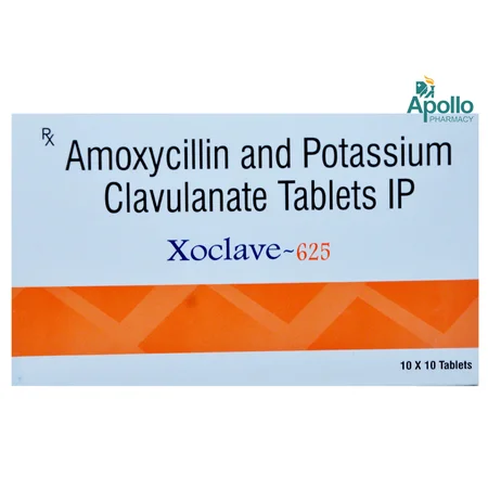 Xoclave 625 Tablet 10's