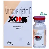 Xone 1gm Injection 1's, Pack of 1 INJECTION