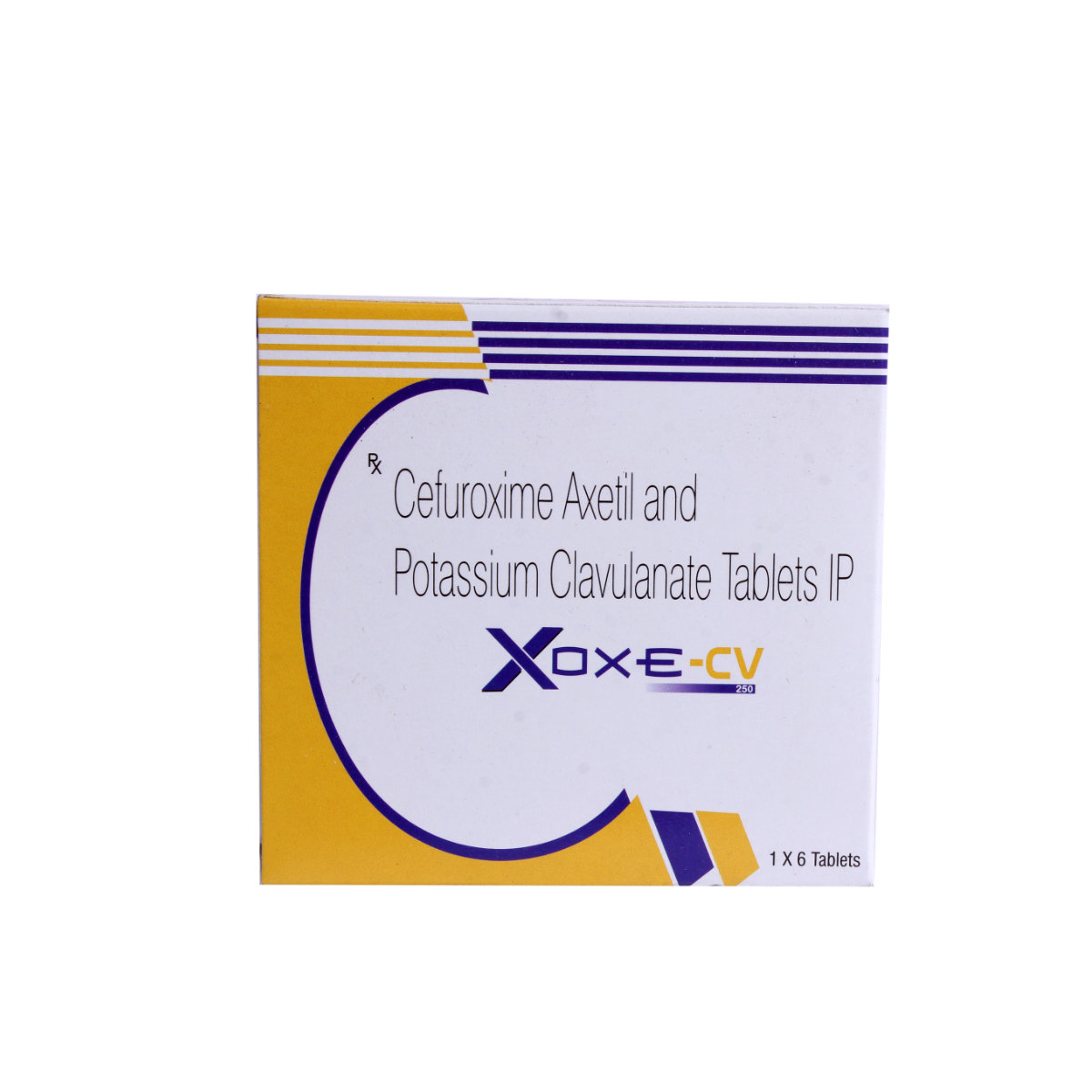 Xoxe-CV 250 mg Tablet 6's, Pack of 6 TabletS Xoxe-CV 250 mg Tablet 6's, Pack of 6 TabletS