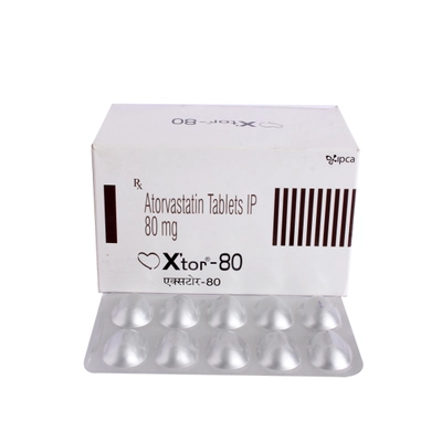 Xtor 80 mg Tablet 10's, Pack of 10 TabletS