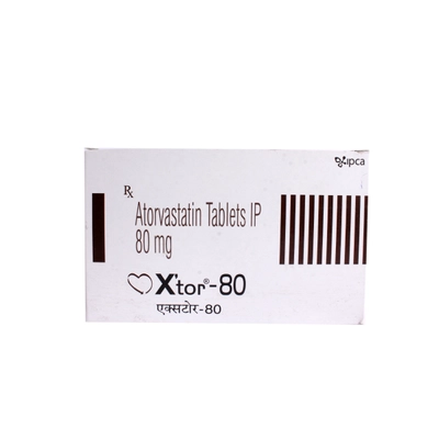 Xtor 80 mg Tablet 10's, Pack of 10 TabletS