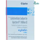 Xylistin 1MIU Injection 1's, Pack of 1 Injection