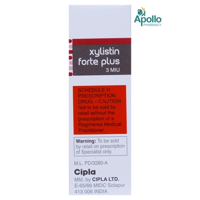 Xylistin Forte Plus Injection 10 ml, Pack of 1 INJECTION