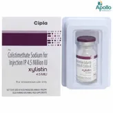 XYLISTIN 4.5MIU INJECTION, Pack of 1 Injection