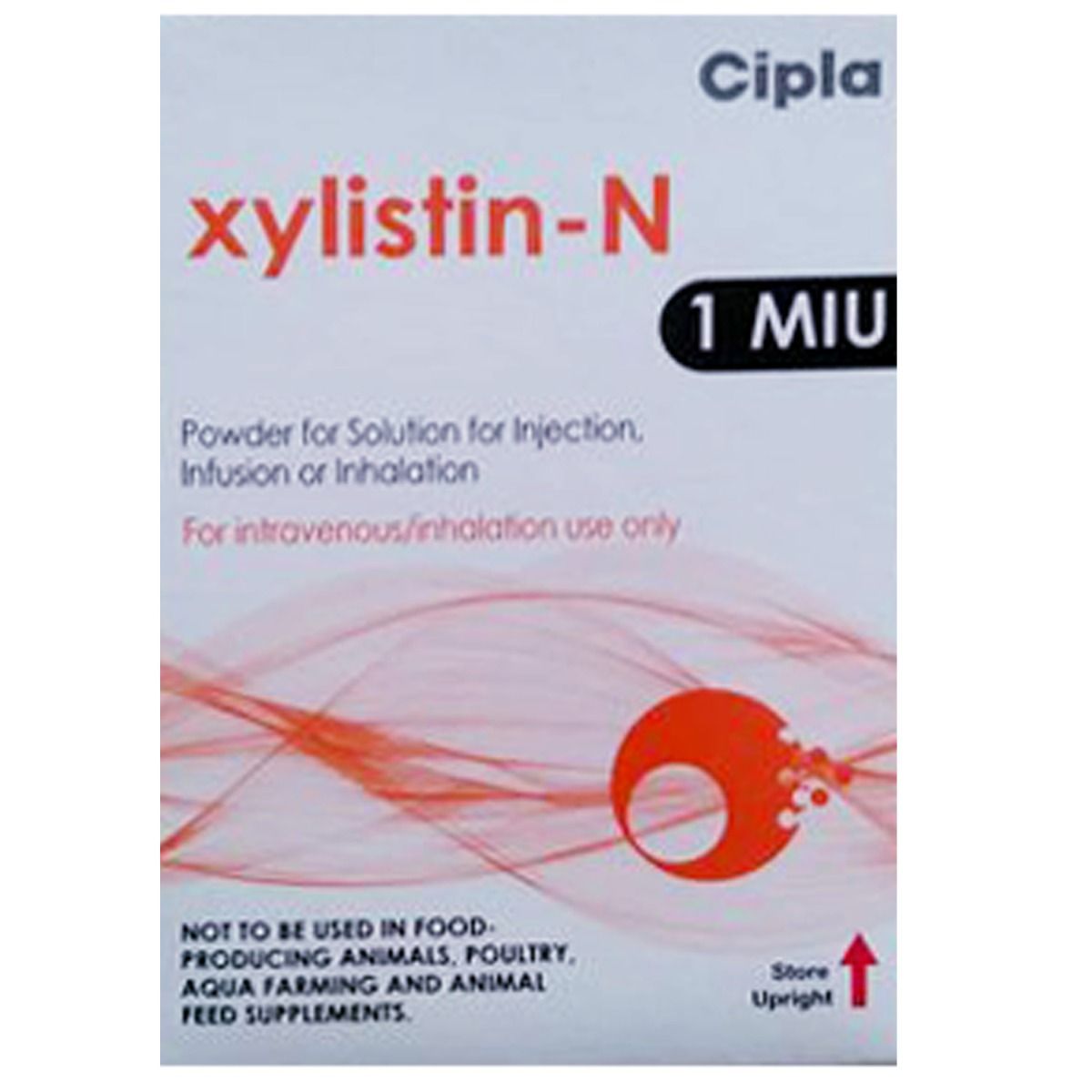 Buy Xylistin N 1MIU Injection 1's Online