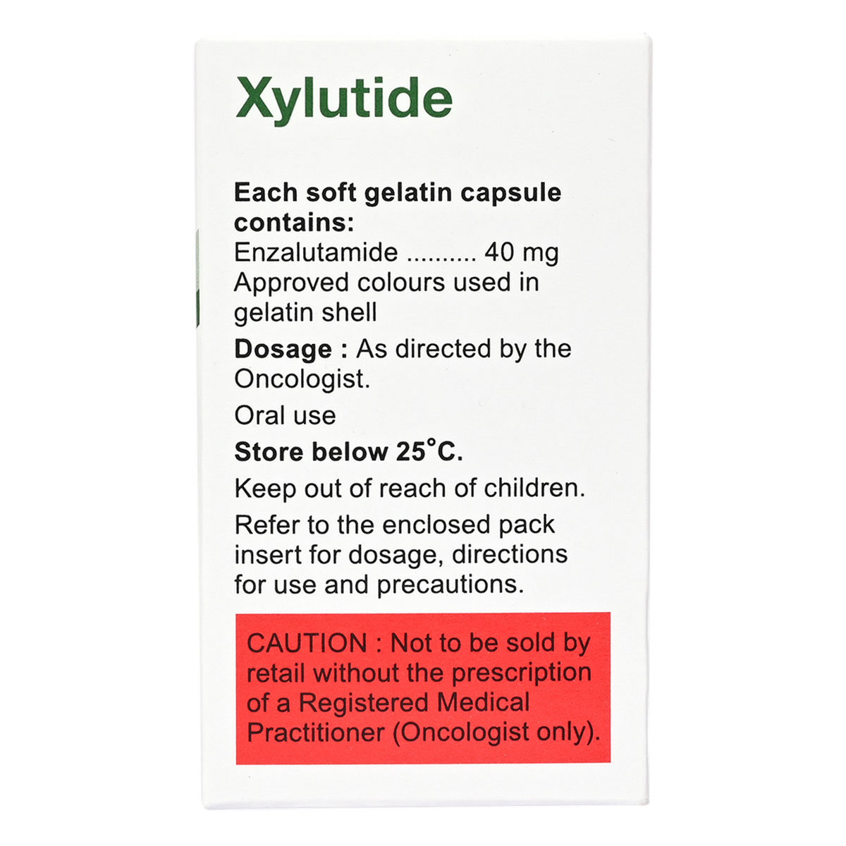 Xylutide 40 Softgel Cap 4'S, Pack of 4 CAPSULES Xylutide 40 Softgel Cap 4'S, Pack of 4 CAPSULES