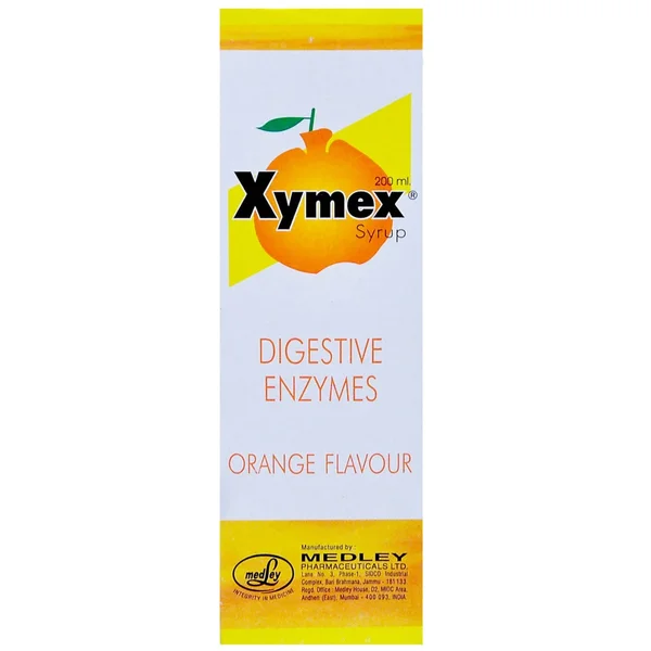 Xymex Orange Syrup 200 ml, Pack of 1